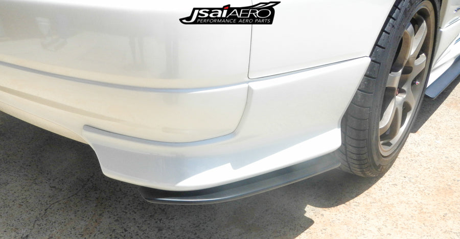 JSAI Aero FRP rear pod extensions for Nissan S15 200SX Silvia