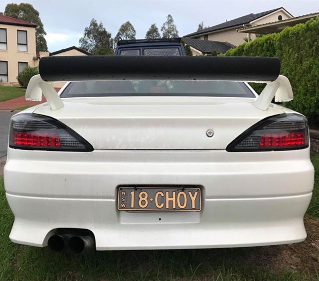 Nissan S15 Silvia GT wing gurney flap by JSAI Aero