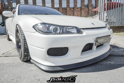 SAI Aero OE style front bar lip spoiler for Nissan S15 200SX Silvia