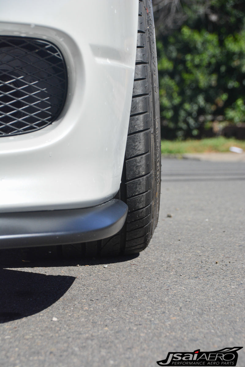 JSAI Aero Nissan S15 200SX Silvia OE front lip spoiler front view showcasing enhanced aerodynamics clean fitment and aggressive styling for street and track builds