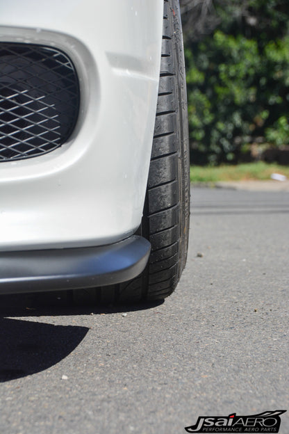 JSAI Aero Nissan S15 200SX Silvia OE front lip spoiler front view showcasing enhanced aerodynamics clean fitment and aggressive styling for street and track builds