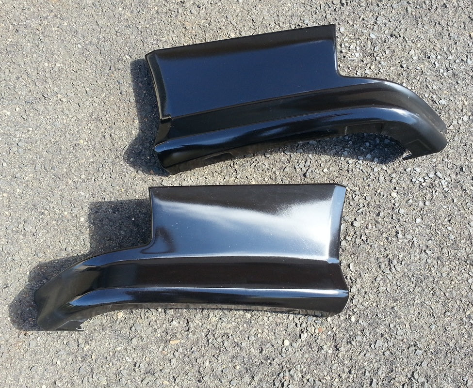 Nissan S15 Silvia rear bumper pod extensions