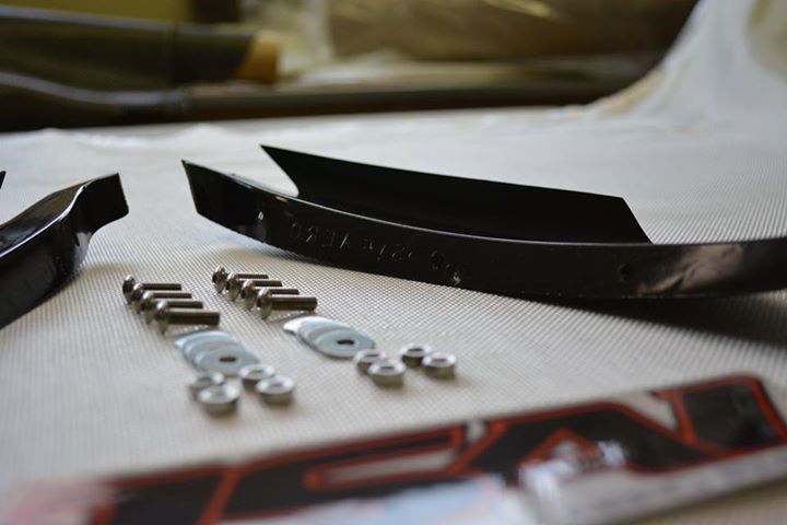 Nissan S15 Silvia aero canards for front bumper