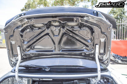 JSAI Aero Nissan S15 Silvia lightweight FRP boot lid rear view showcasing clean fitment reduced weight design and performance oriented rear upgrade for street and track builds