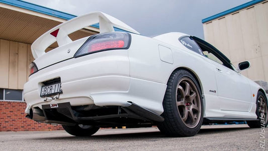 Nissan Silvia S15 vortex generator roof fin aftermarket aerodynamic kit for rear roof airflow
