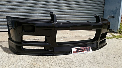 JSAI Aero front bumper for Nissan Skyline R34 performance body kit