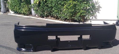 JSAI Aero rear bumper for Nissan Skyline R34 aftermarket performance body kit