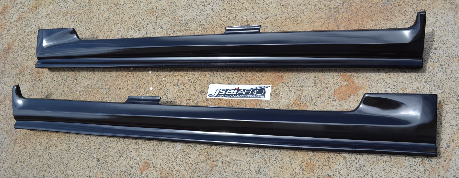 JSAI Aero side skirts for Nissan Skyline R34 aftermarket body kit pair