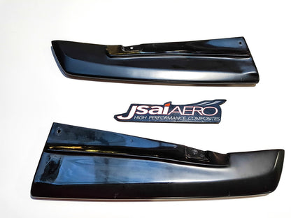 JSAI Aero rear bumper extensions designed for Nissan Skyline R33 GTS-T, enhancing rear styling and aerodynamics for performance body kit upgrades.