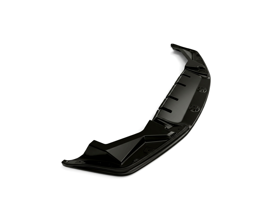 Nissan Skyline R34 GT-R NISMO Z-Tune style lower lip diffuser by JSAI Aero, black aftermarket JDM front bumper aero for street, drift and track builds.