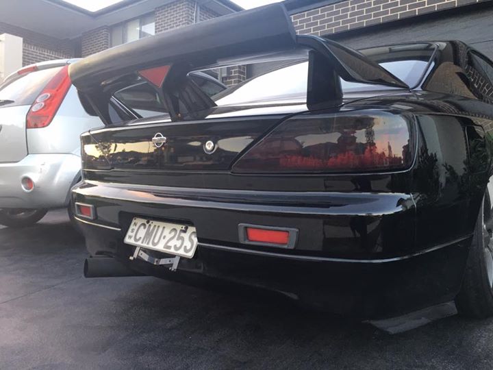 JSAI Aero GT gurney flap for Nissan S15 200SX Silvia