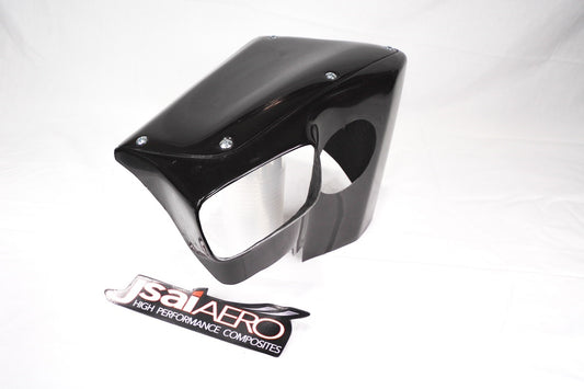 Subaru Impreza GDB Kansai style airbox by JSAI Aero aftermarket intake airbox angled view
