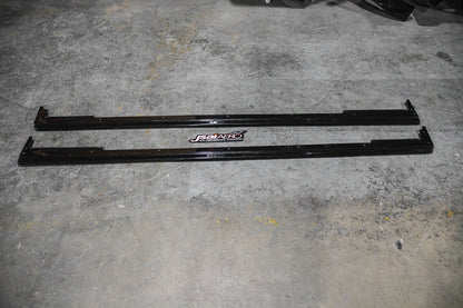 Subaru Impreza WRX STI GRB GVB side extensions by JSAI Aero aftermarket side skirt extensions