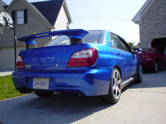 JSAI Aero wing risers for Subaru Impreza WRX STI aftermarket rear spoiler riser kit