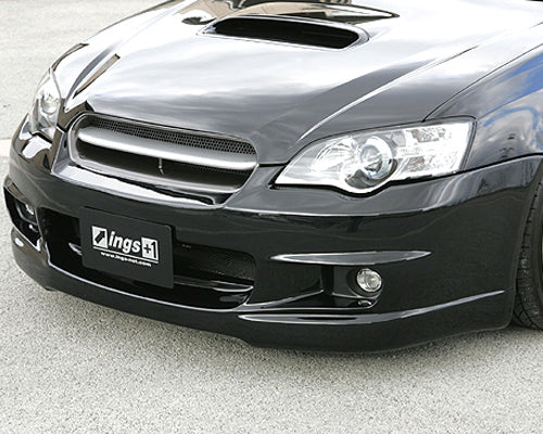 Subaru Legacy BP5 C style front lip by JSAI Aero aftermarket front bumper lip body kit upgrade