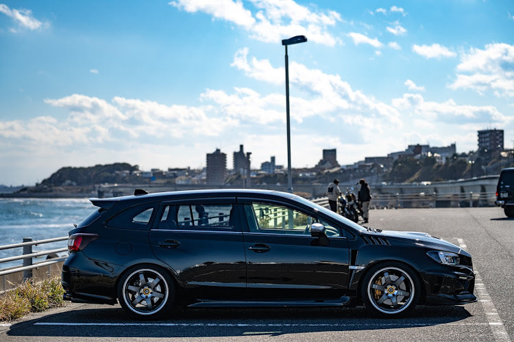 Subaru Levorg VMG STI Varis Arise style rear spoiler by JSAI Aero aftermarket rear wing spoiler upgrade