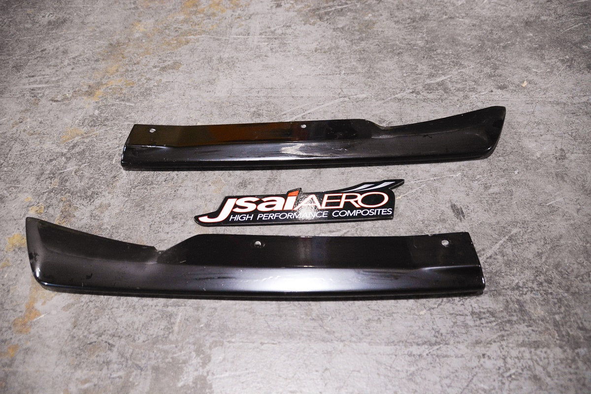 Subaru WRX STI GVB sedan rear bumper extensions aftermarket body kit rear add-ons