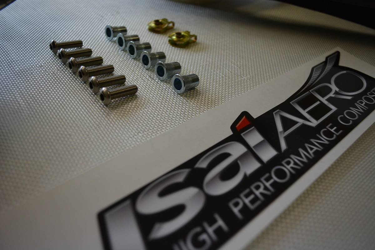 Toyota 86 rear quarter window bolts, aftermarket hardware for securing rear side window panel on FT86 platform