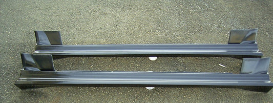 DMAX side skirts Toyota AE86 Sprinter Levin black side skirt extensions aftermarket upgrade