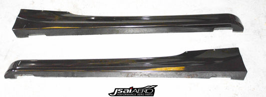 Toyota GT86 Subaru BRZ Rocket Bunny V2 style side skirts by JSAI Aero aftermarket side skirt extensions widebody kit
