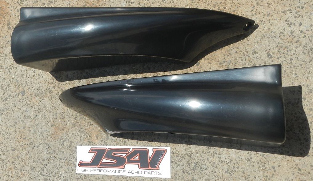 Bomex rear pods for Toyota Soarer, aftermarket body kit component enhancing rear bumper styling and aerodynamic design