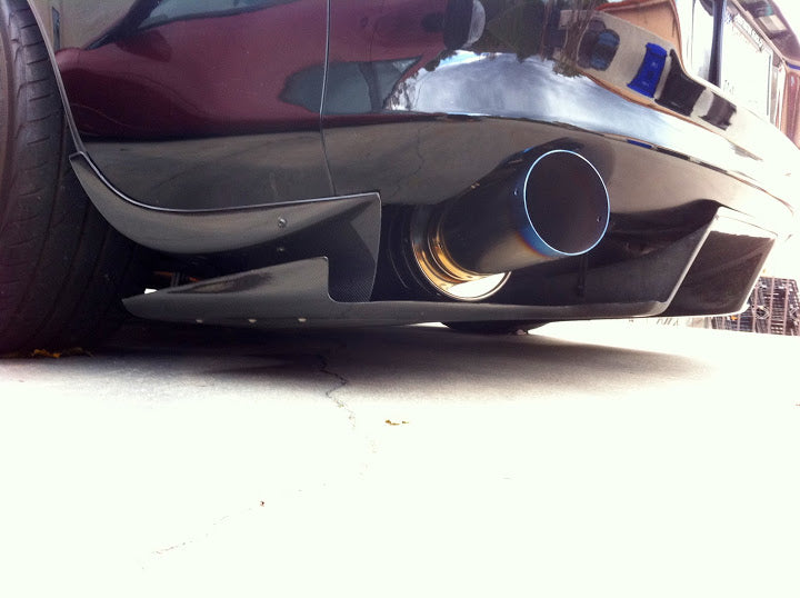 Rear diffuser mounts for Toyota Supra JZA80, aftermarket performance part designed to support diffuser installation and improve rear aerodynamics