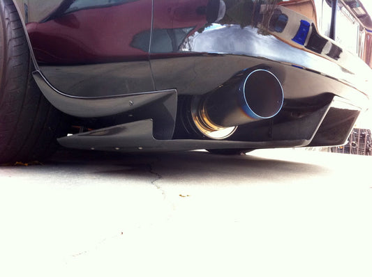 Rear diffuser mounts for Toyota Supra JZA80, aftermarket performance part designed to support diffuser installation and improve rear aerodynamics