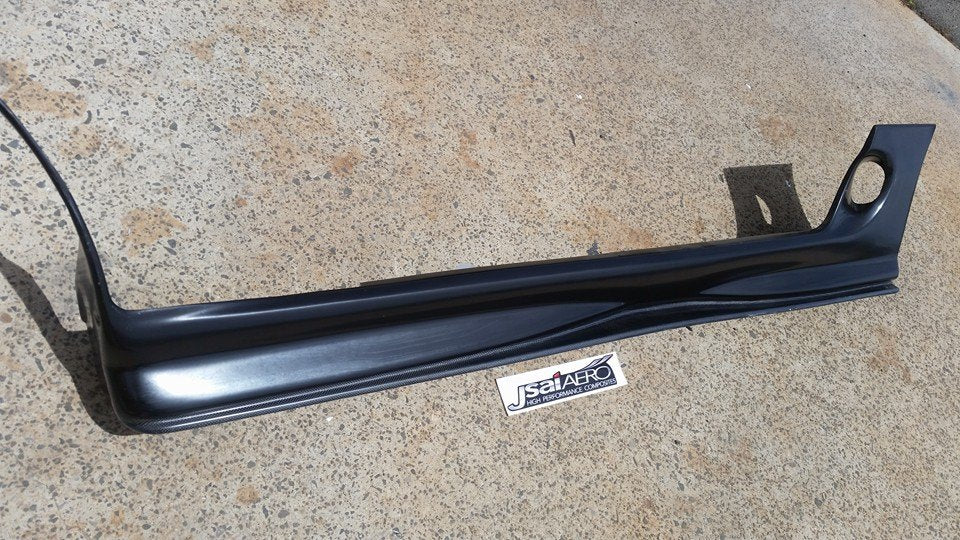 Ridox carbon fiber side skirts for Toyota Supra, lightweight aftermarket body kit part designed to enhance aerodynamics and side profile styling